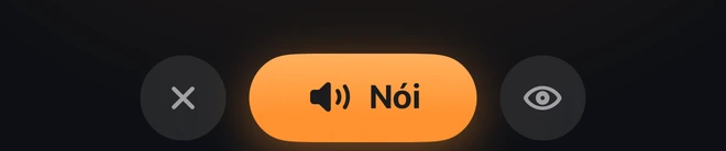 Nút “Nói” trong chế độ WORLD
